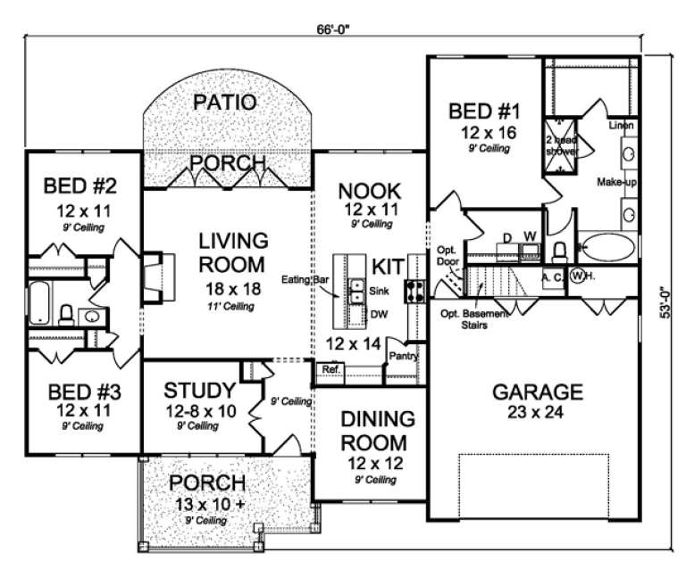 House Plan House Plan #16891 Drawing 1