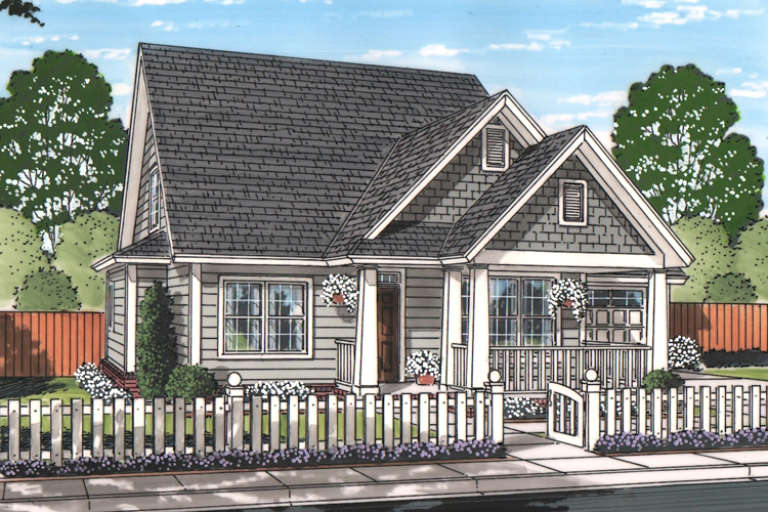 House Plan House Plan #16893 Front Elevation