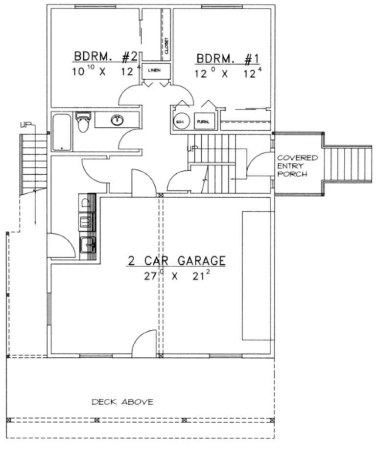 House Plan House Plan #1690 Drawing 1
