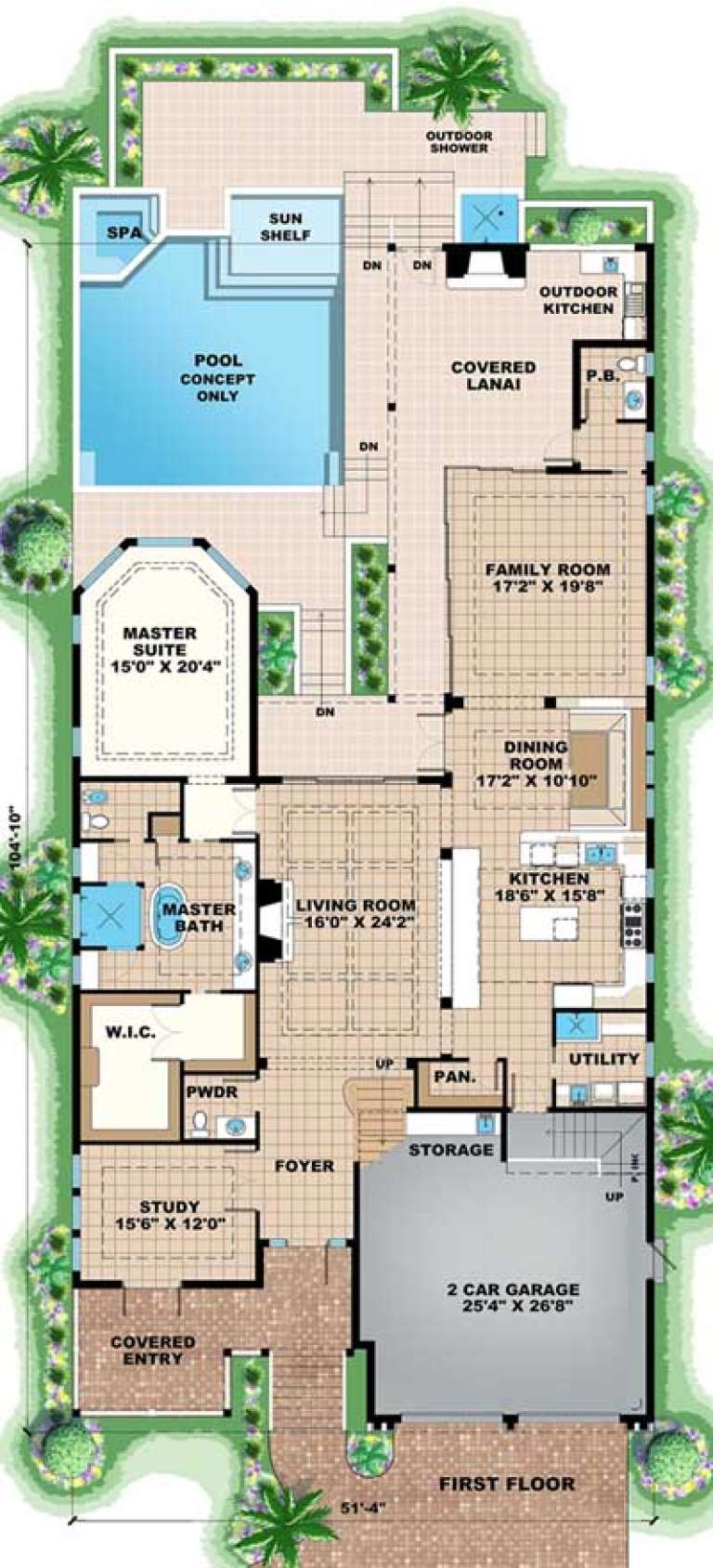 House Plan House Plan #16901 Drawing 1