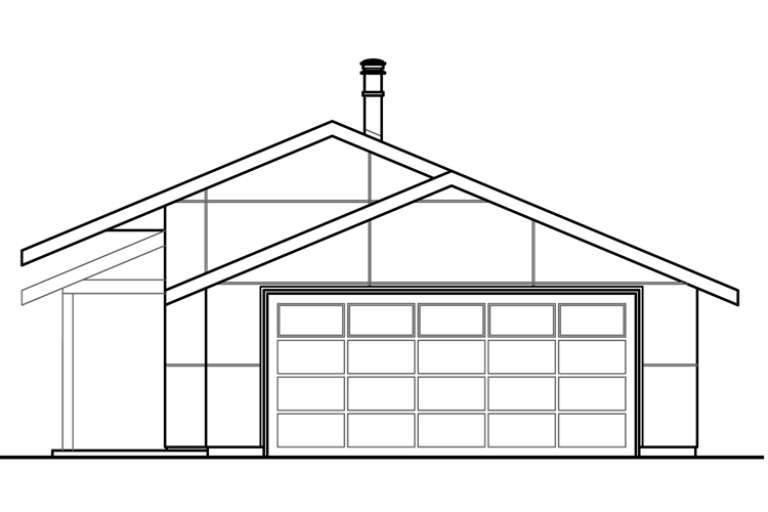 Small House Plan #035-00689 Elevation Photo