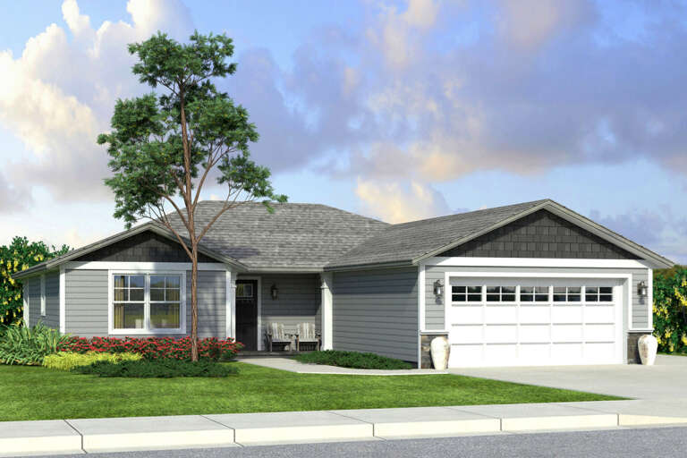 House Plan House Plan #16903 Front Elevation