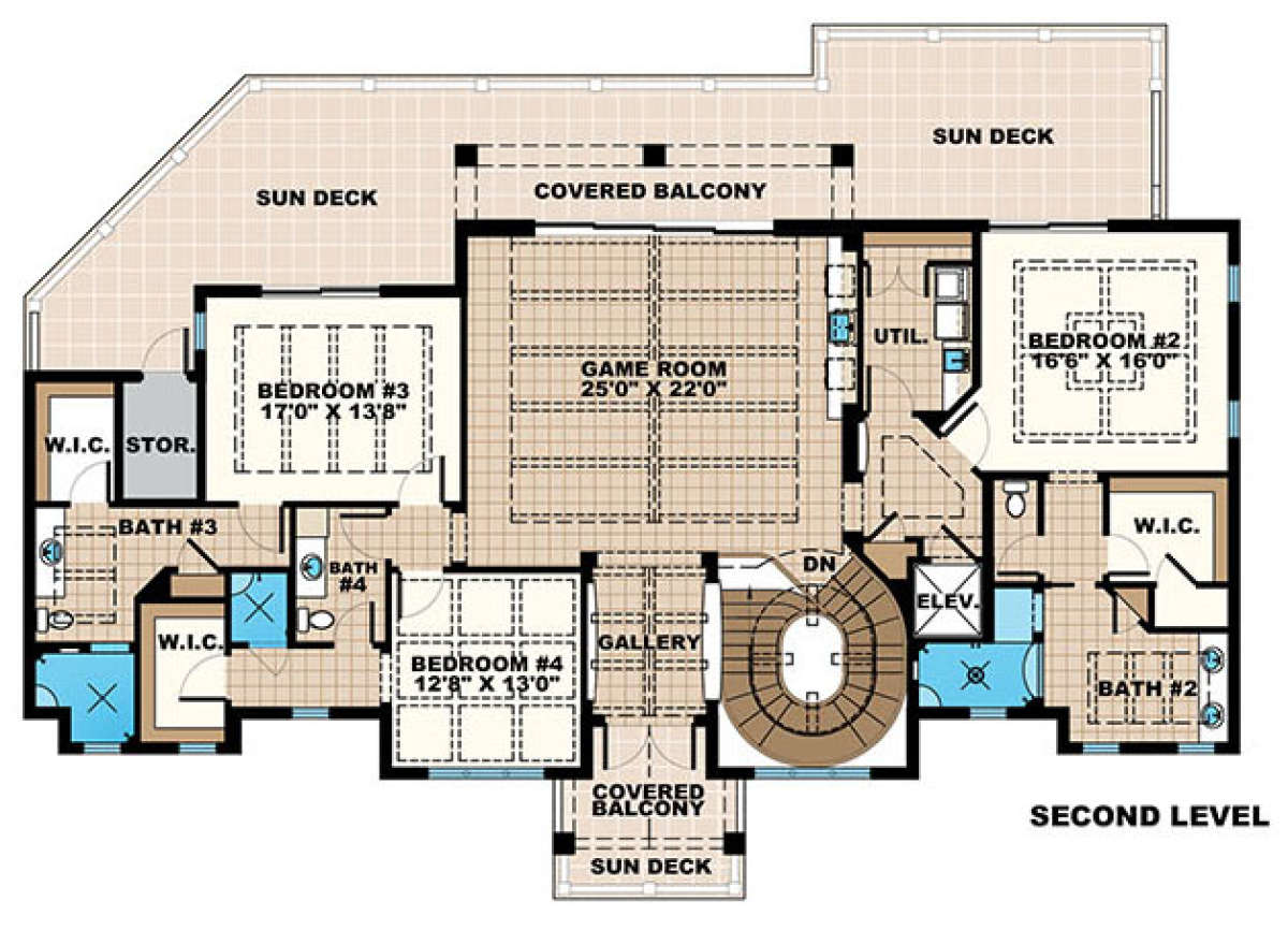 Floorplan 3 for House Plan #1018-00217
