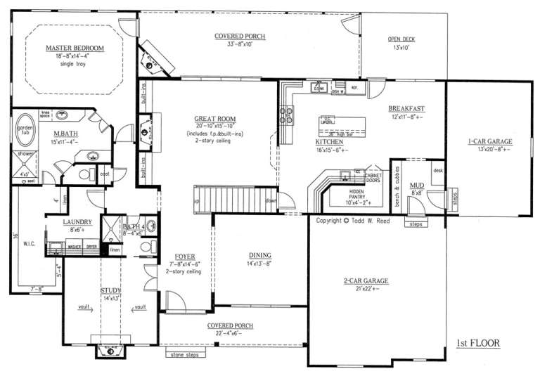 House Plan House Plan #16908 Drawing 1