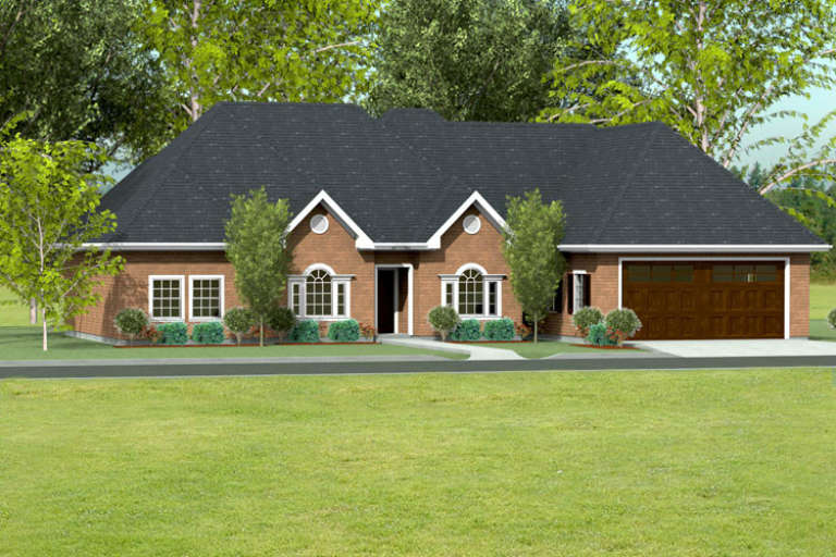 House Plan House Plan #16909 Front Elevation