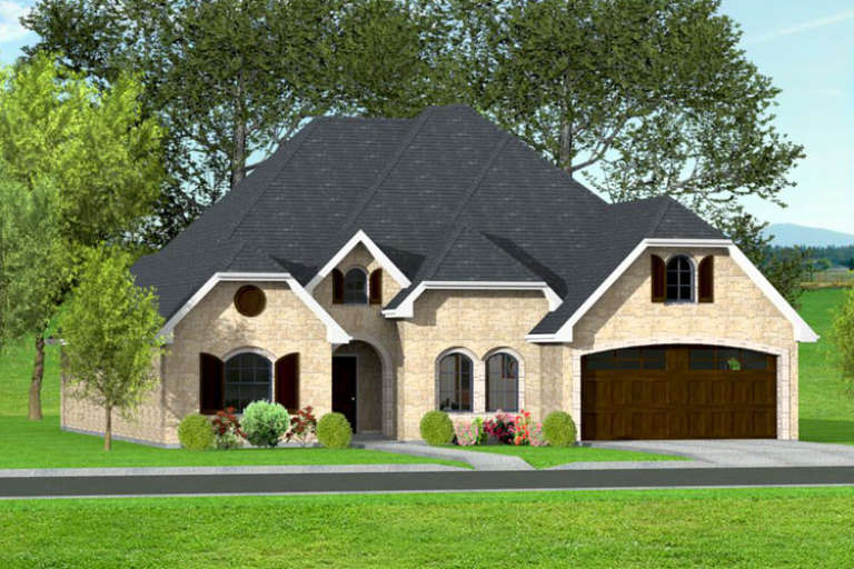 House Plan House Plan #16910 Front Elevation