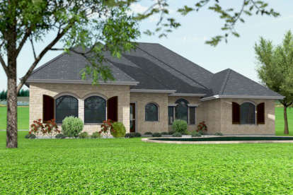 Texas House Plan #9940-00011 Elevation Photo