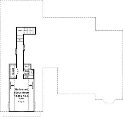 Bonus Room for House Plan #348-00247