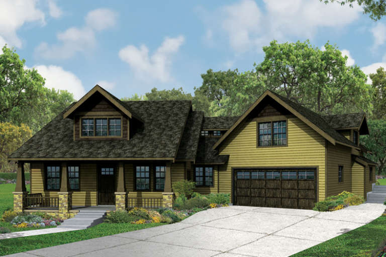 House Plan House Plan #16920 Front Elevation