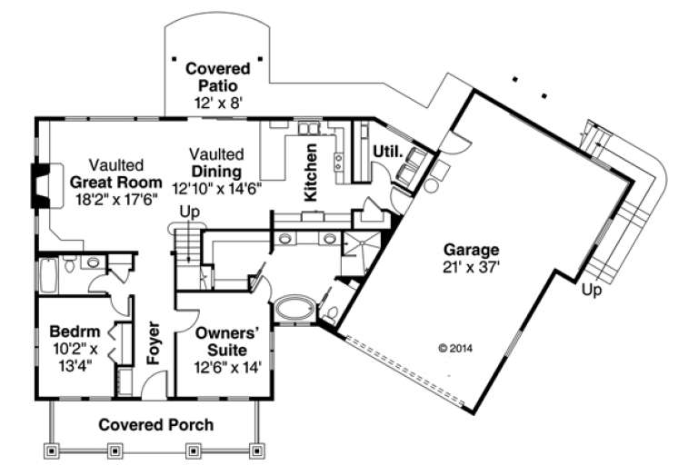 House Plan House Plan #16920 Drawing 1