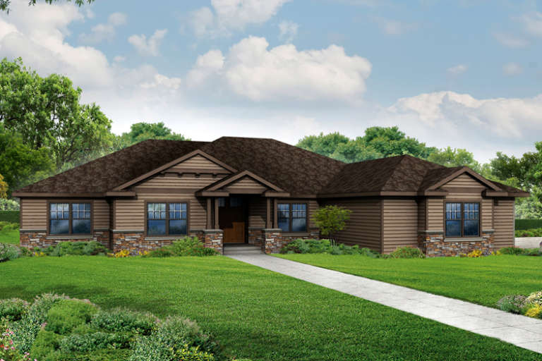 House Plan House Plan #16922 Front Elevation