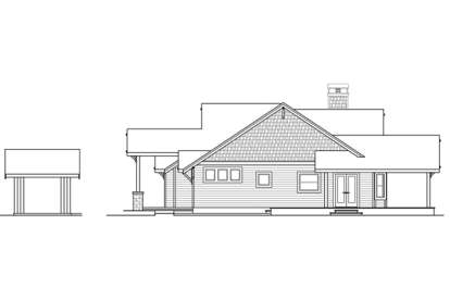 Northwest House Plan #035-00695 Elevation Photo