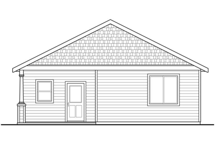 Small House Plan #035-00696 Elevation Photo