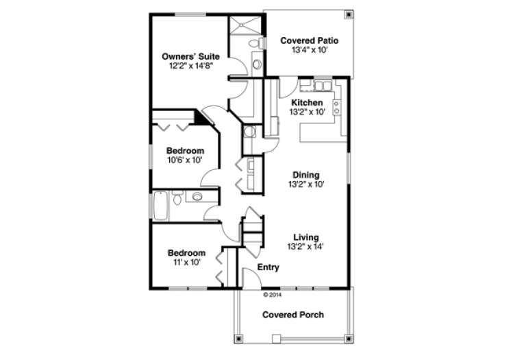 House Plan House Plan #16926 Drawing 1