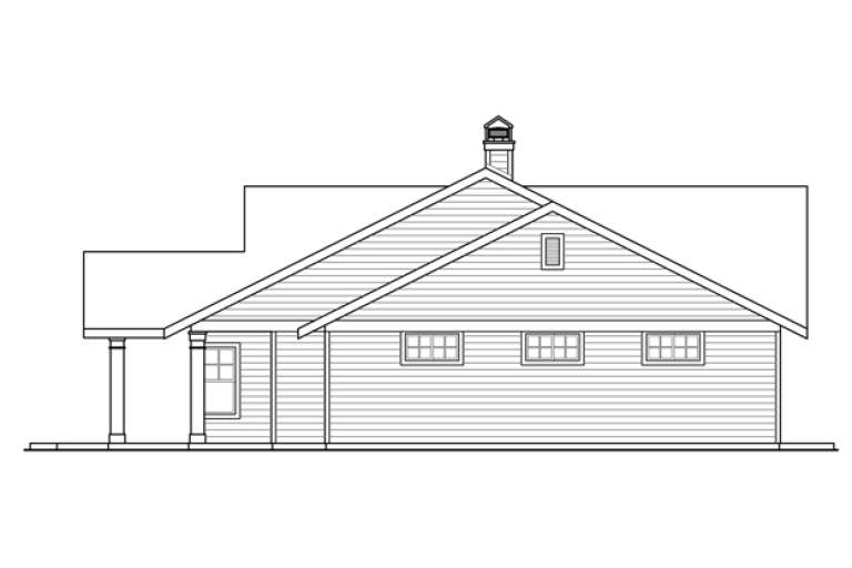Lake Front House Plan #035-00697 Elevation Photo