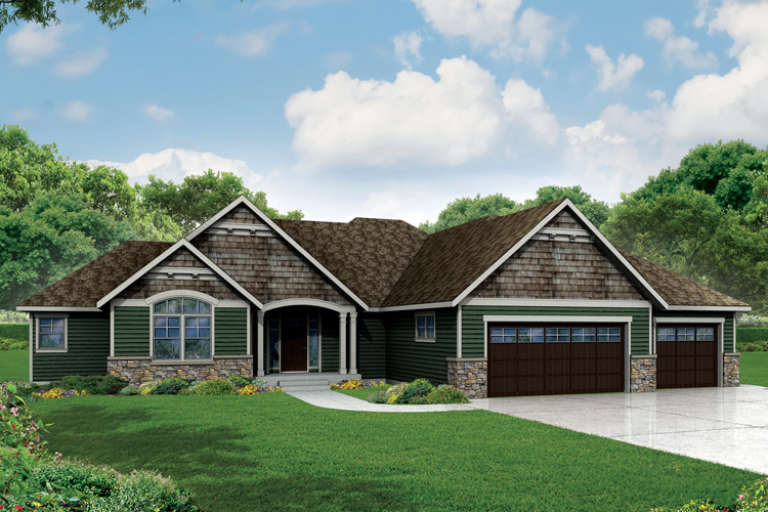 House Plan House Plan #16928 Front Elevation