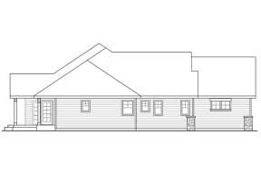 Craftsman House Plan #035-00698 Elevation Photo