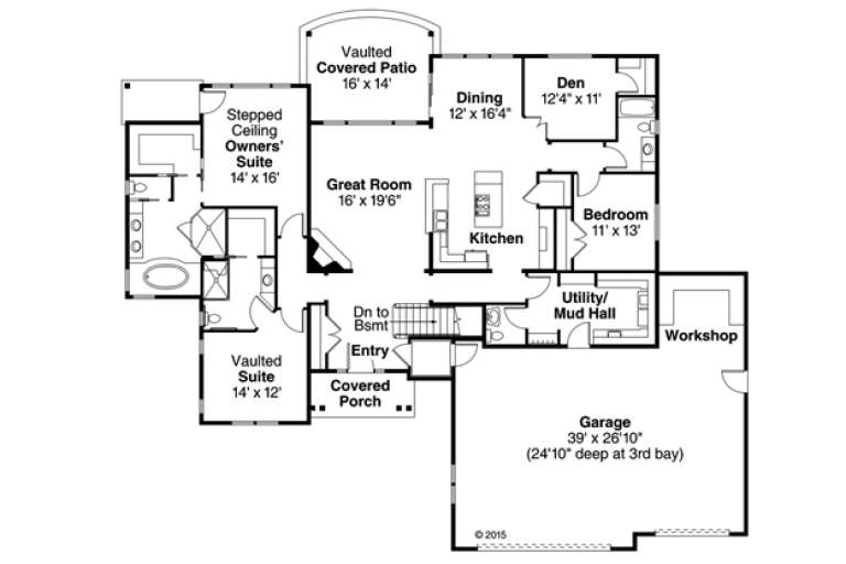 House Plan House Plan #16928 Drawing 1