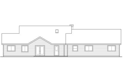 Classical House Plan #035-00699 Elevation Photo