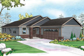 Contemporary House Plan #035-00700 Elevation Photo