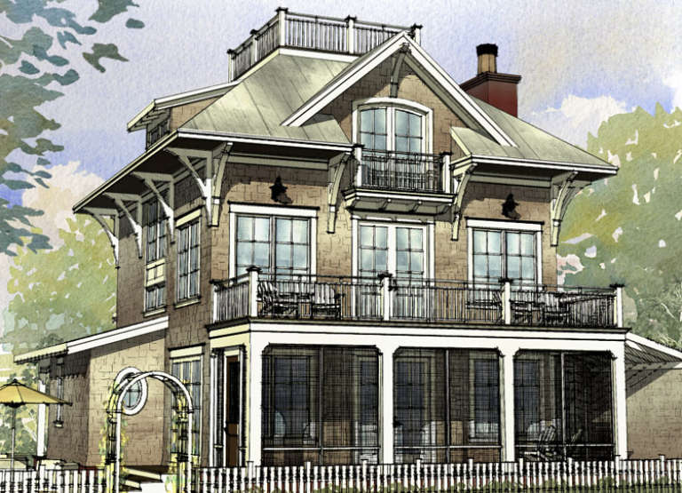 House Plan House Plan #16932 Front Elevation