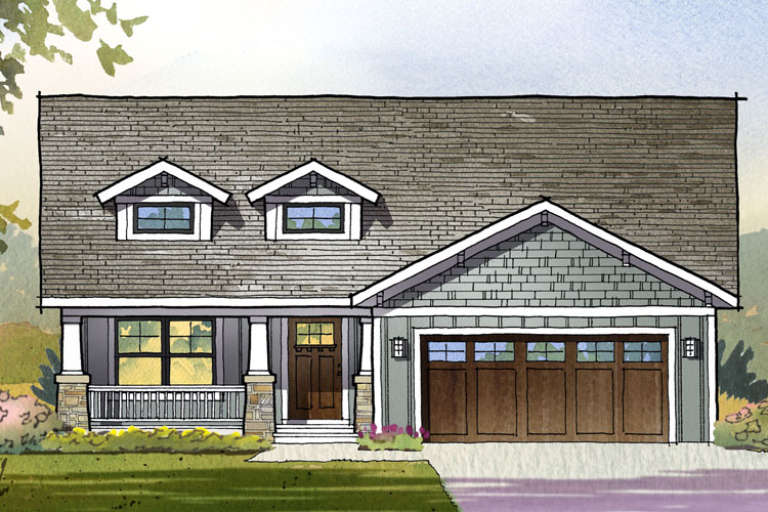 House Plan House Plan #16934 Front Elevation