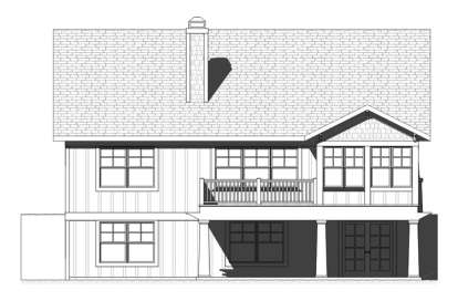 Ranch House Plan #1637-00116 Elevation Photo