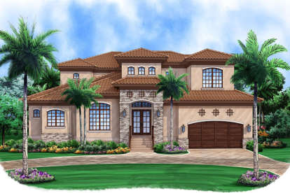 3 Bed, 3 Bath, 2906 Square Foot House Plan - #207-00002