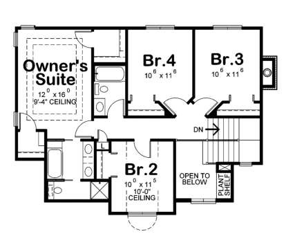 Floorplan 2 for House Plan #402-01444