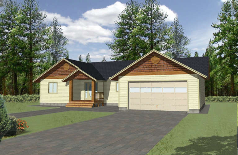 House Plan House Plan #1694 Front Elevation