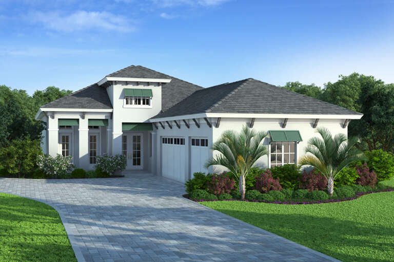 House Plan House Plan #16945 Front Elevation 