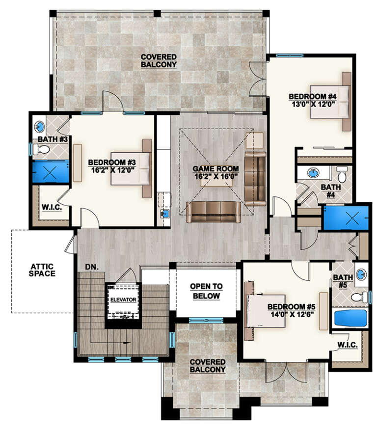 House Plan House Plan #16946 Drawing 2