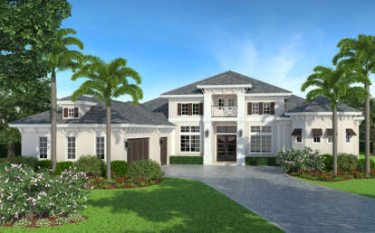 House Plan House Plan #16947 Front Elevation