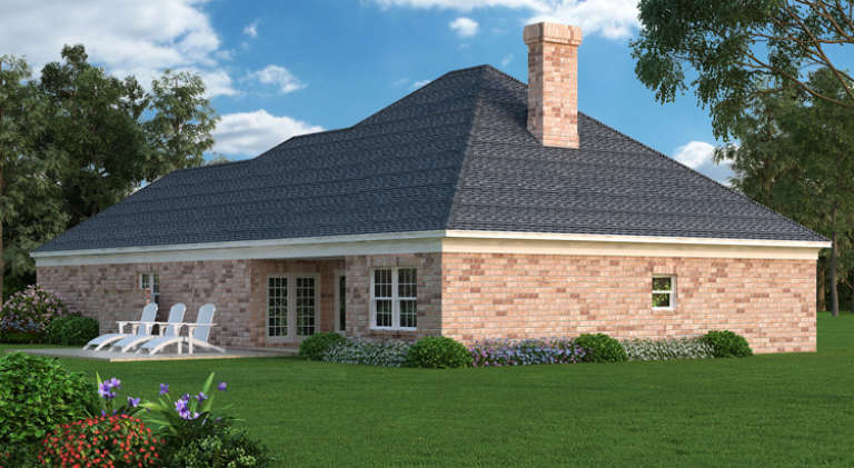 European House Plan #048-00238 Elevation Photo