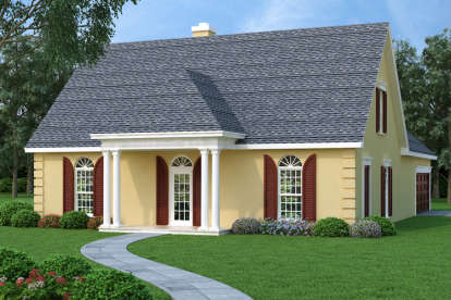 3 Bed, 2 Bath, 1734 Square Foot House Plan - #048-00240