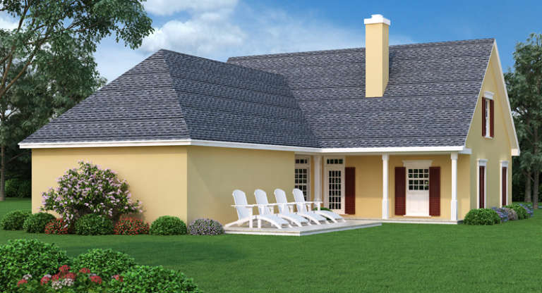 Cottage House Plan #048-00240 Elevation Photo