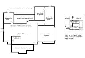 Basement for House Plan #048-00242