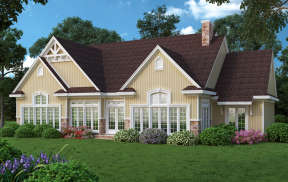 Craftsman House Plan #048-00243 Elevation Photo
