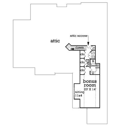 Bonus for House Plan #048-00243