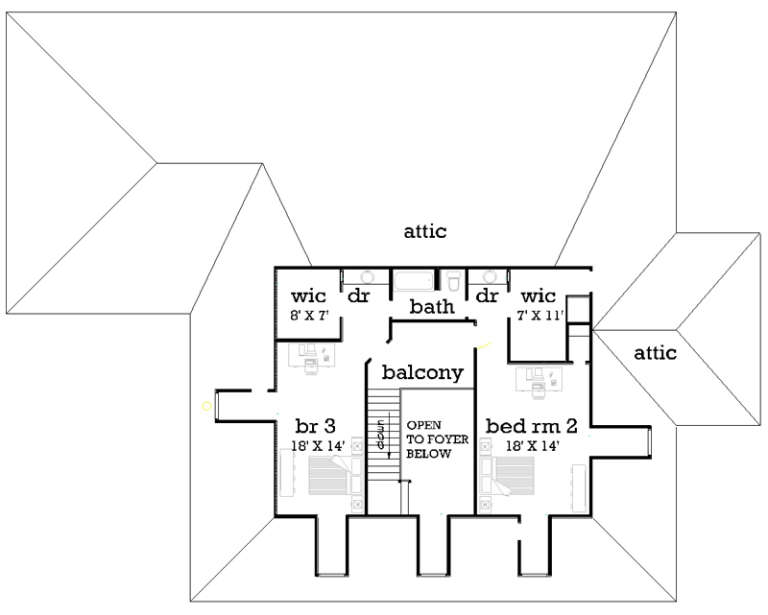 House Plan House Plan #16972 Drawing 2
