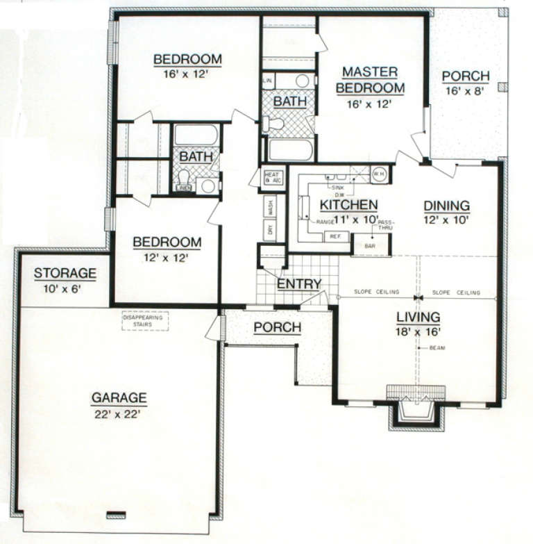 House Plan House Plan #16975 Drawing 1