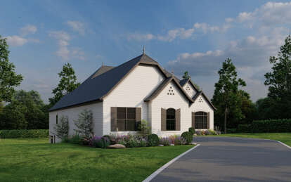 European House Plan #8318-00003 Elevation Photo