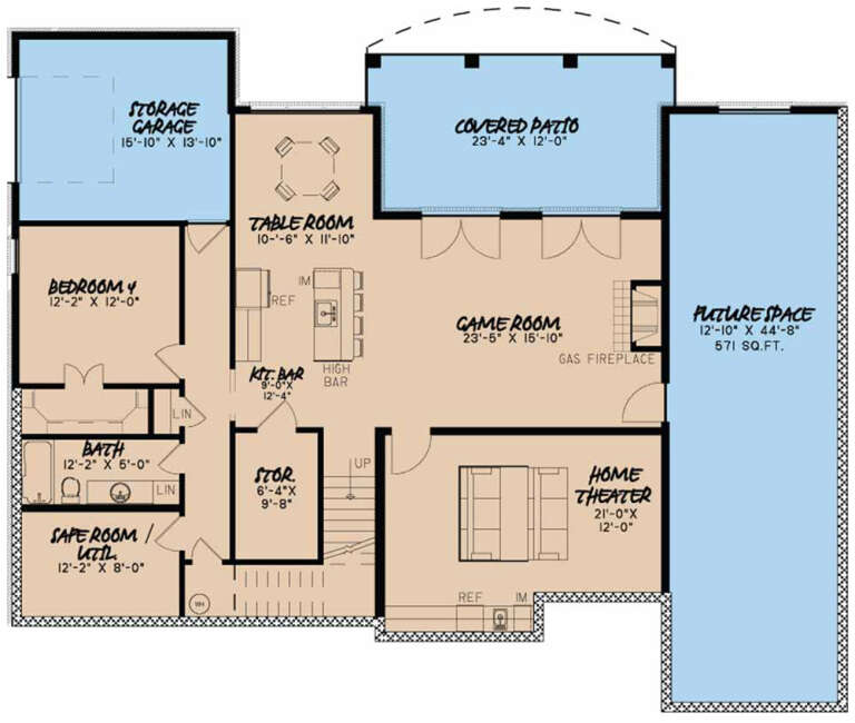 House Plan House Plan #16979 Drawing 2