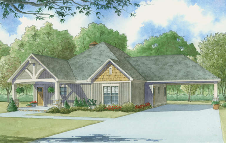 House Plan House Plan #16980 Front Elevation