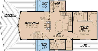 Main Floor  for House Plan #8318-00006