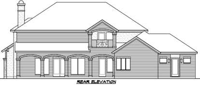 Southwest House Plan #5445-00232 Elevation Photo