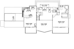 Main Floor for House Plan #039-00358