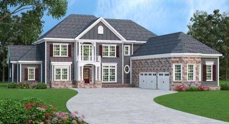 House Plan House Plan #16995 Front Elevation