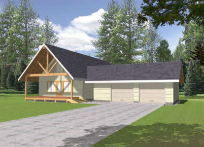 House Plan House Plan #1700 Front Elevation