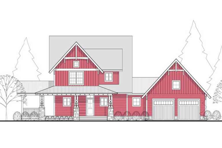 House Plan House Plan #17001 Front Elevation